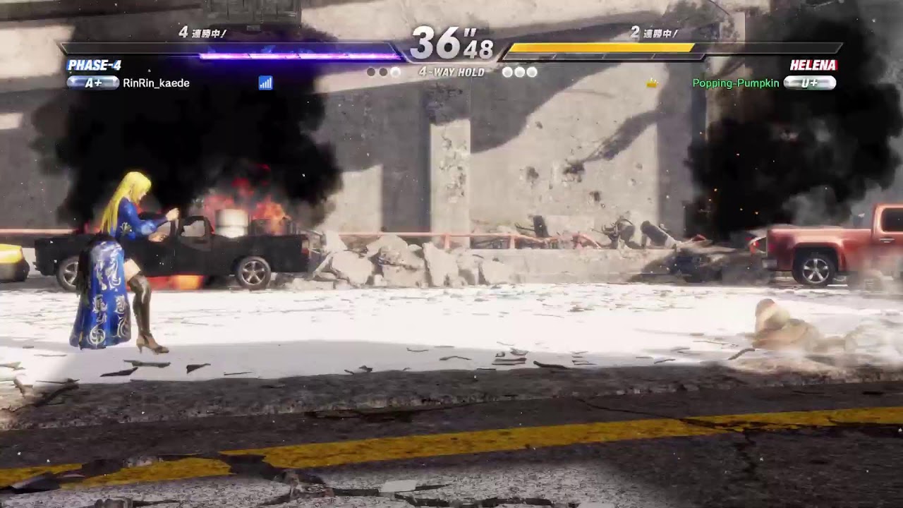 【DOA5】エレナ　ランクマ　少しだけ