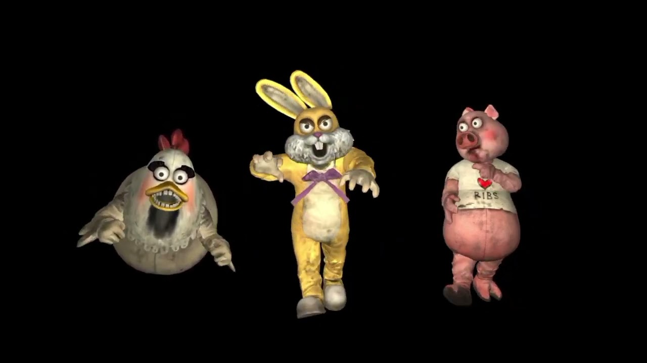 Dark Deception - joy joy gang Fanmade chase animation By me ,model by: 