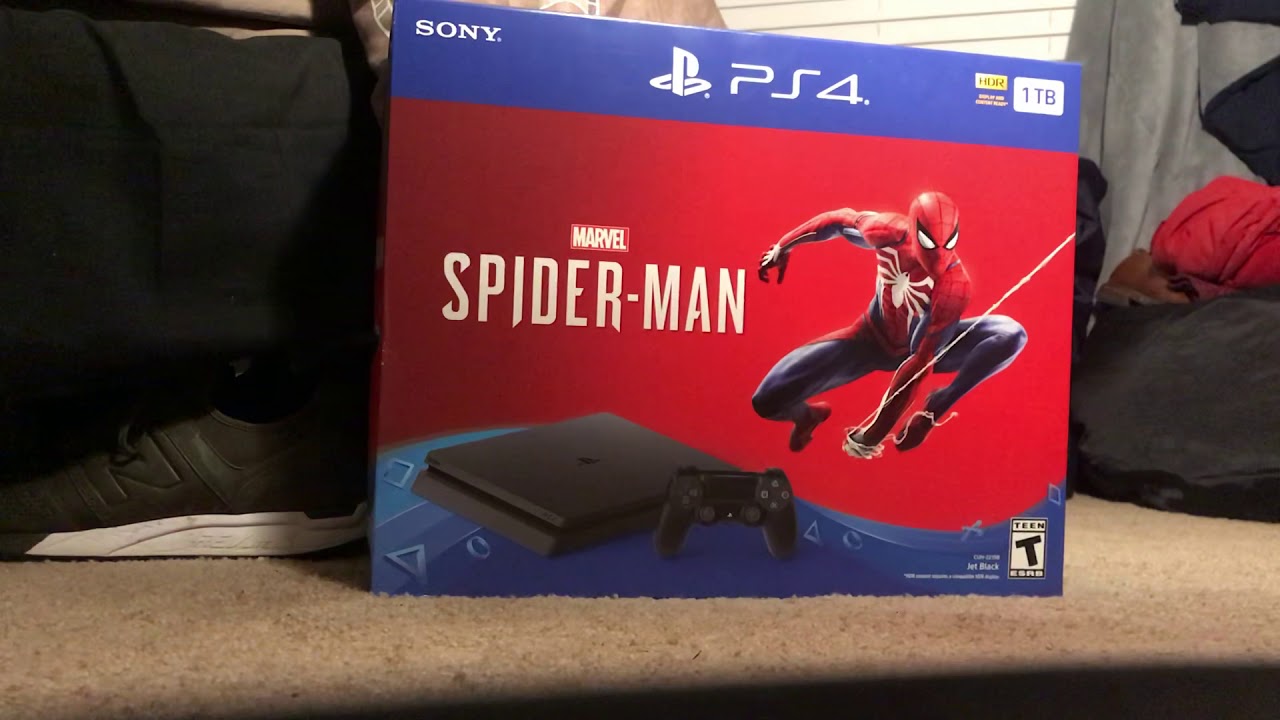 Black Friday Deal: PS4 Spiderman Bundle Unboxing