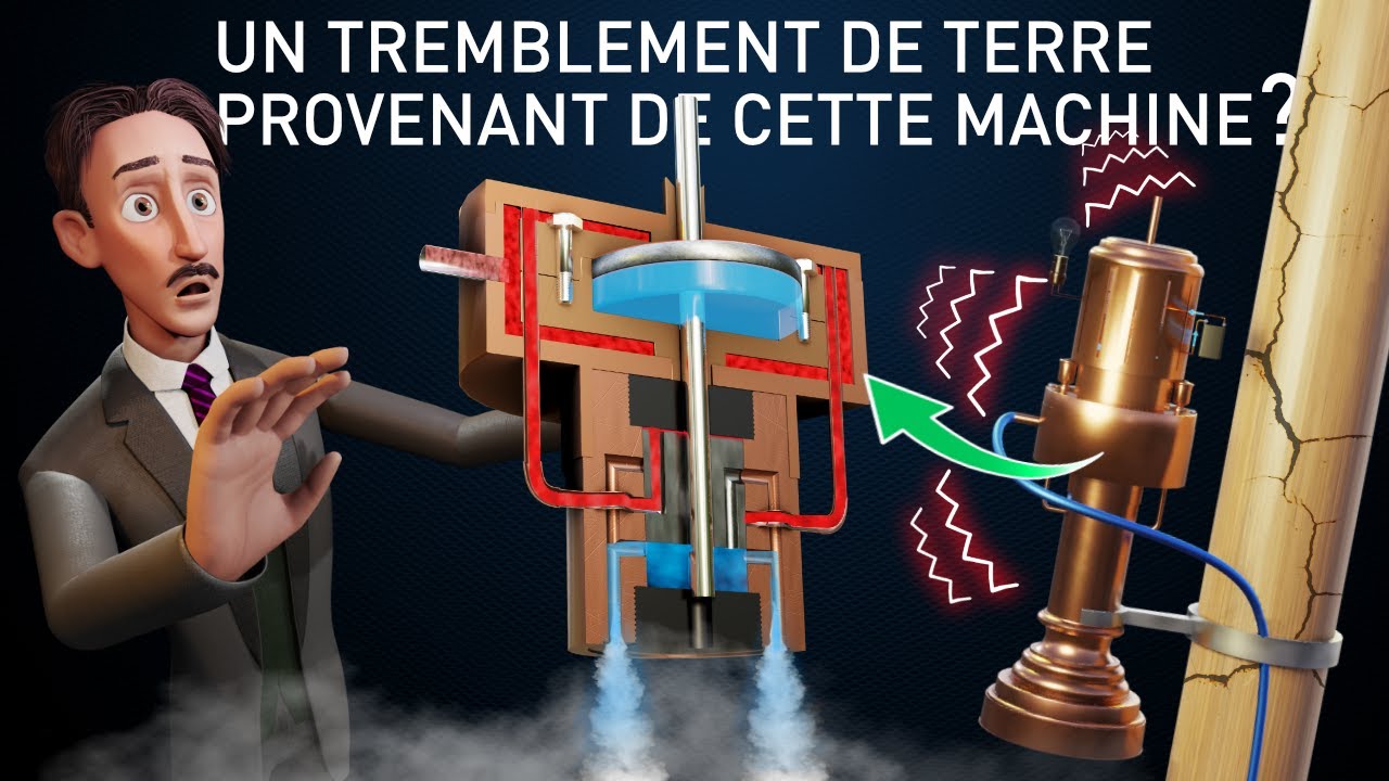 La machine à tremblement de terre de Tesla – La physique complète à son origine