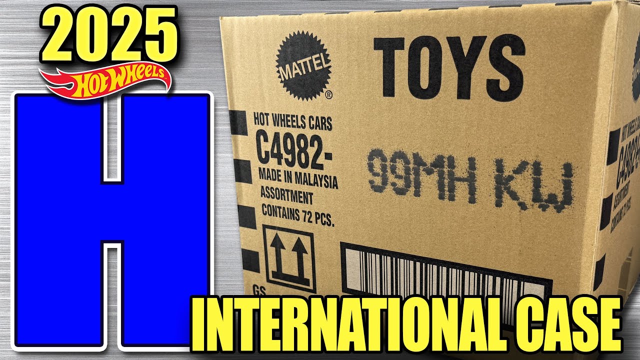 Unboxing Hot Wheels 2025 - H Case!