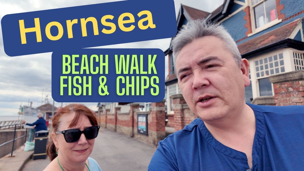 We spent an afternoon in Hornsea on the Yorkshire coast and ate fish and chips come join us!