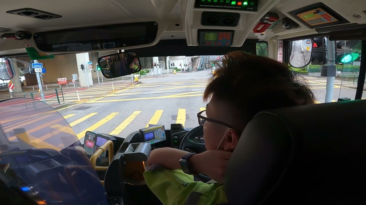 [車長視角] 員工接送車KMB 504 屯門廠-屯門碼頭