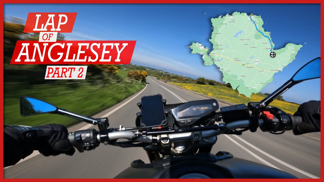 A Lap of Anglesey - Part 2:  A POV Journey Around this lovely Welsh Island | Engine Sound only