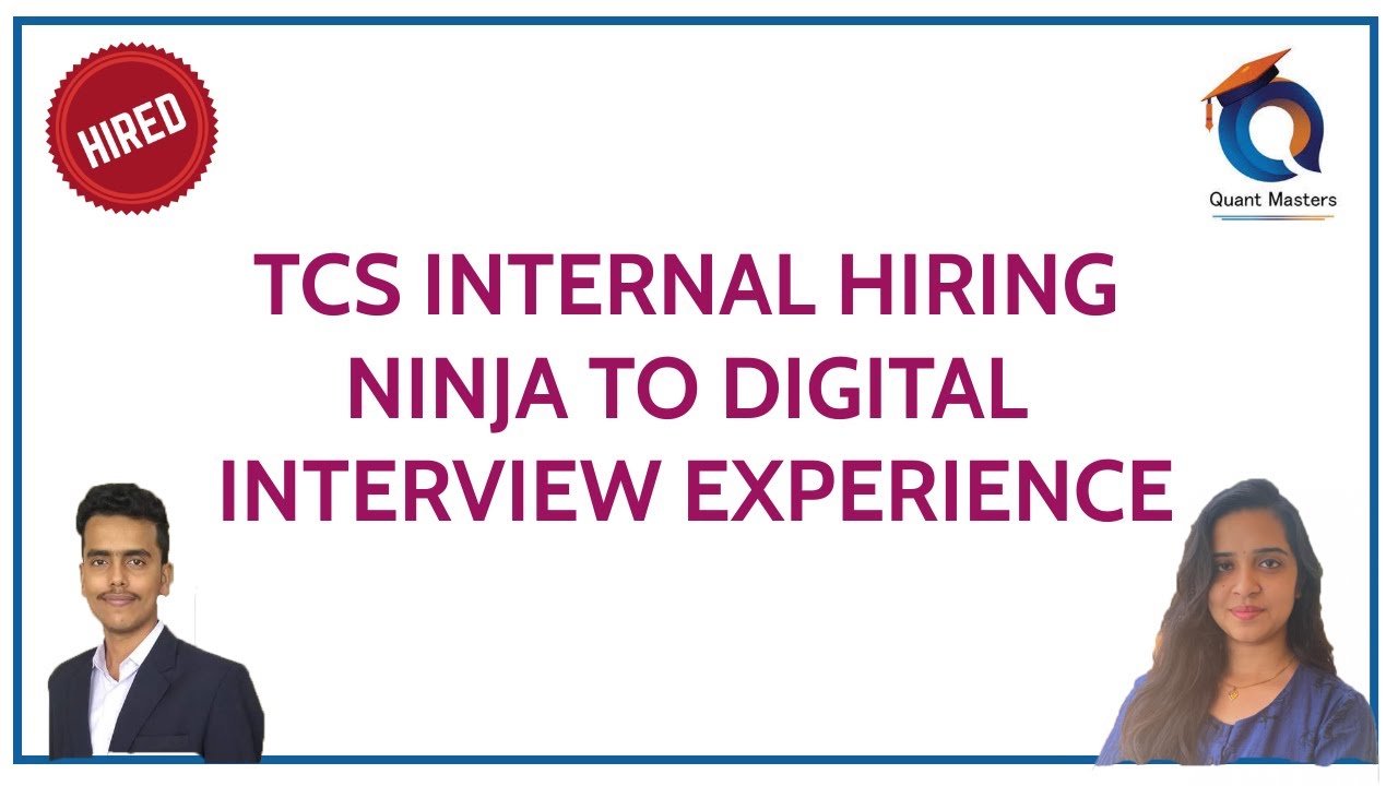 TCS DCA (Internal Hiring) | Ninja to Digital Upgradation | #tcsninja #tcsdigital #tcsdca