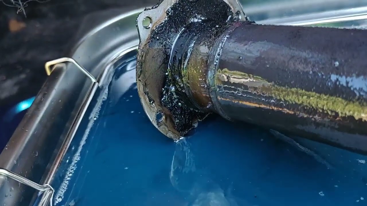 Lavaggio a ultrasuoni professionale del cinebasto vevor da 8k stufa a gasolio...ecco come è andata