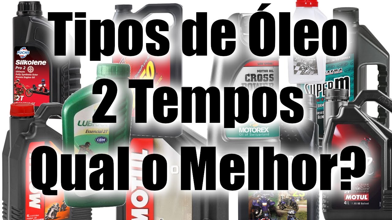 Tipos De Óleo 2 Tempos- Qual o melhor óleo para motos 2 tempos?
