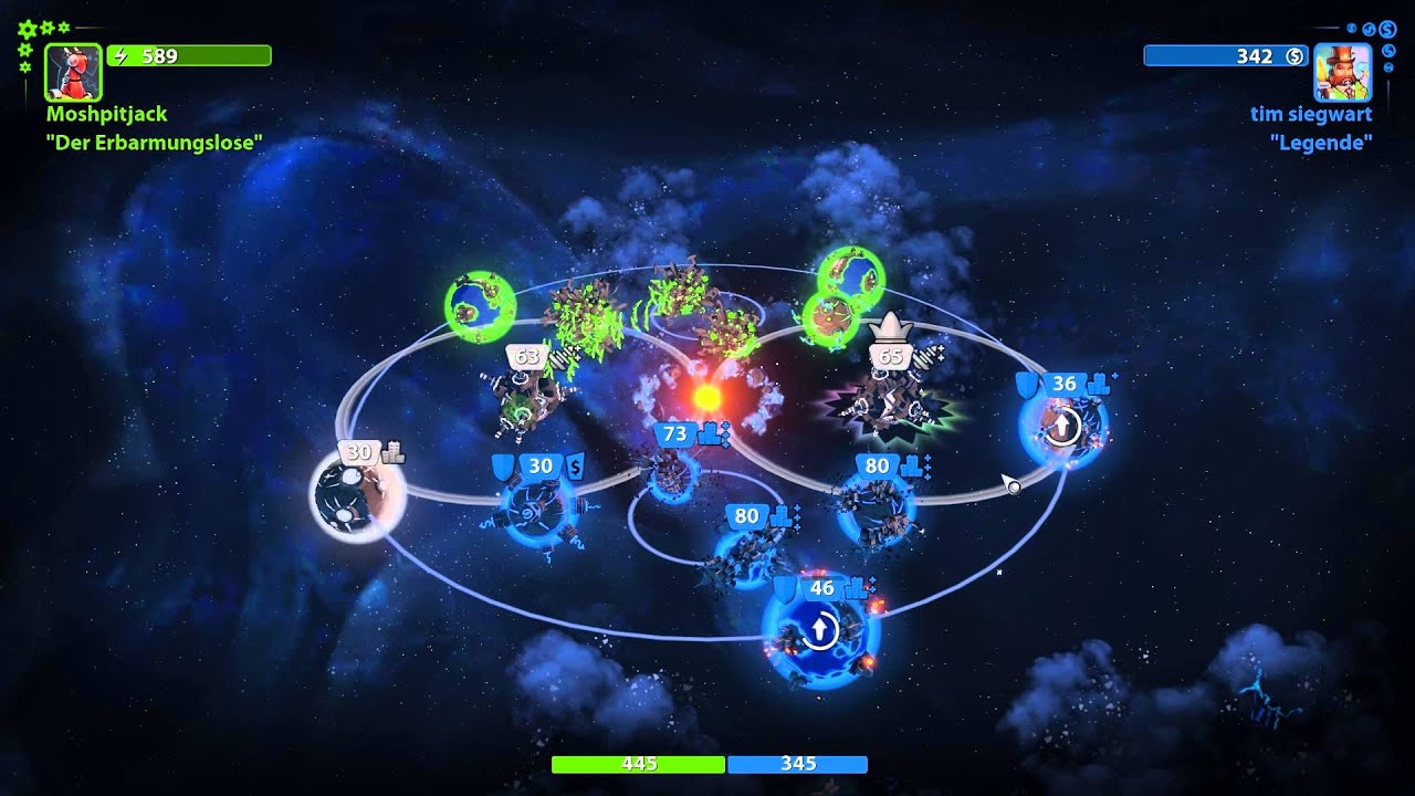 Badener vs Schwabe Let's Play Planets under Attack 1