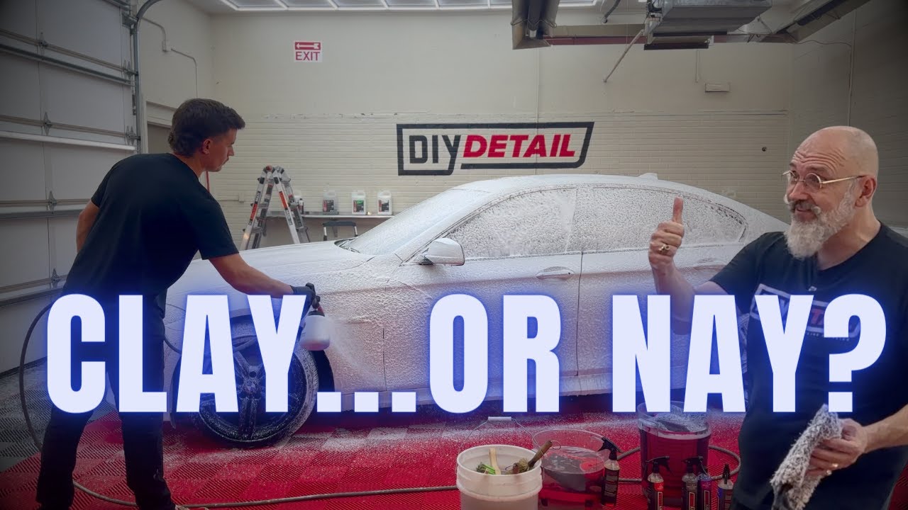 How to safely wash & remove orange rust spots (DECONTAMINATE) white paint!