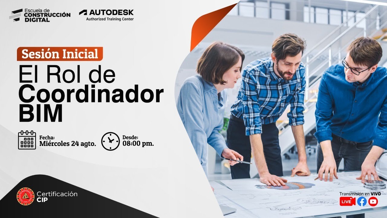 🚧Inicio | Programa Coordinador de Proyectos BIM 🎯El rol del coordinador BIM↗