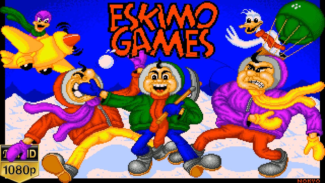 Eskimo games - Amiga full playthrough
