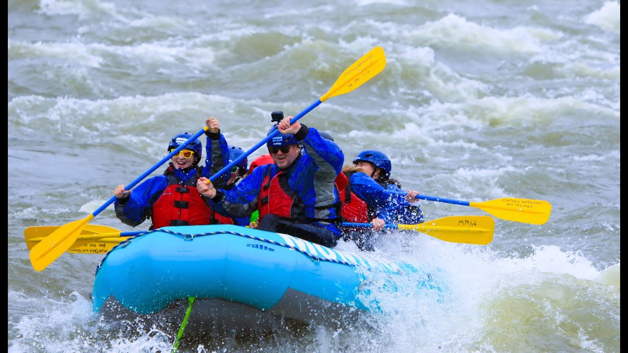Rafting Yellowstone's River Rapids