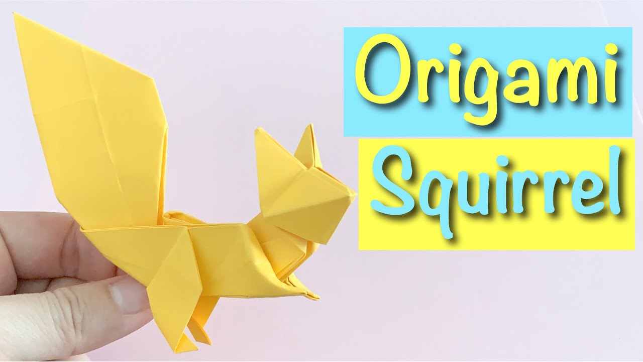 ORIGAMI SQUIRREL TUTORIAL