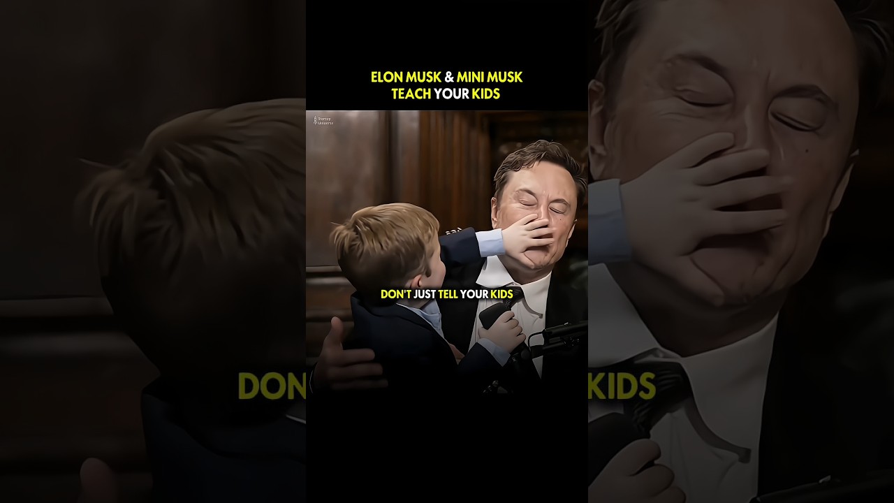 Elon Musk & Lil X : Teach Your Kids #ElonMusk #Parenting #WealthMindset