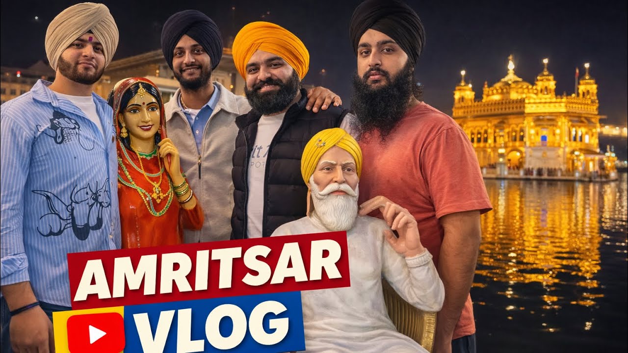 Chandigarh to Ambarsar | parking ni mili 🚙| chabi gavach gai 🔑