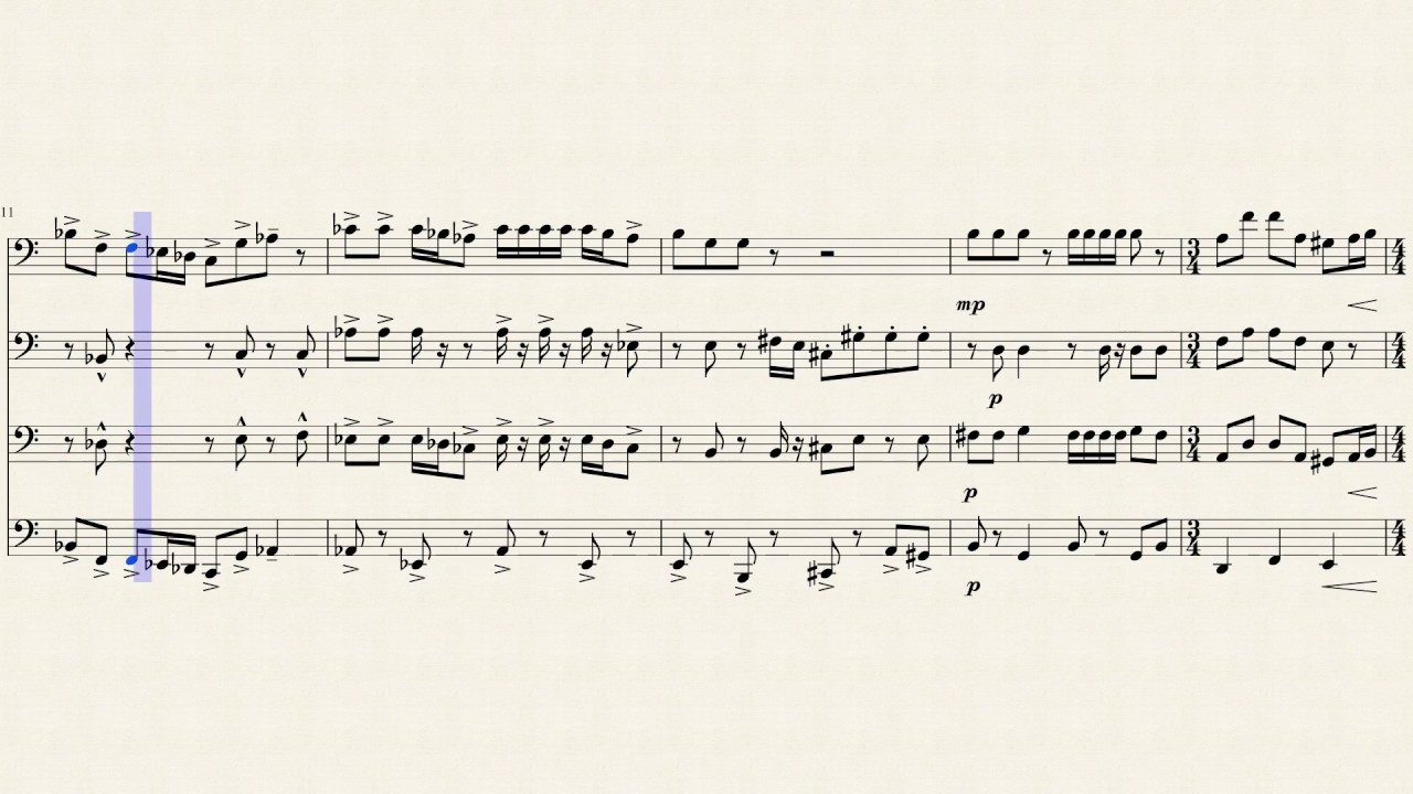 This Is Halloween Trombone Quartet