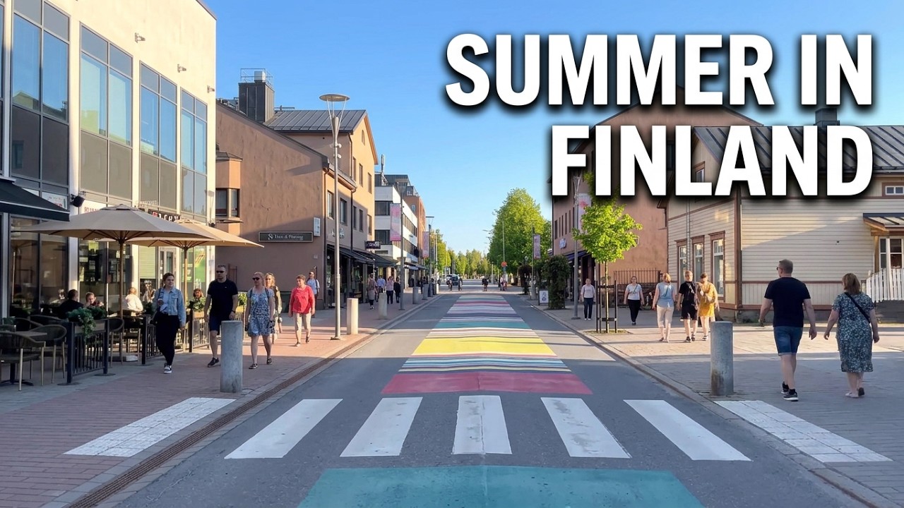 Discover the Charm of Seinäjoki: A Summer Walk Through Finland's Small City Centre