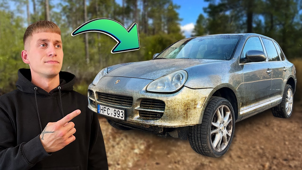 NUPIRKTAS APLEISTAS PORSCHE...