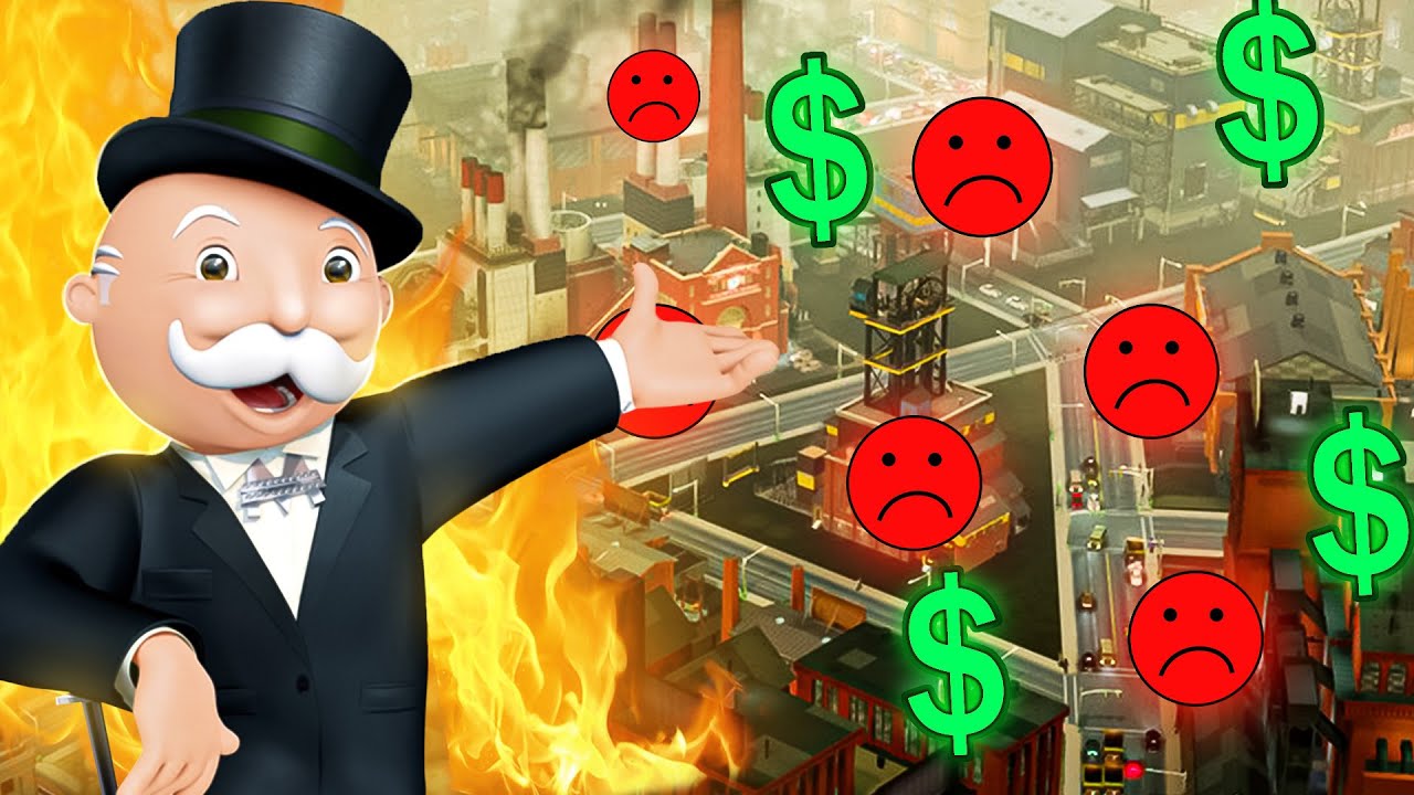 I built a city that profits from people's unhappiness and this happened
