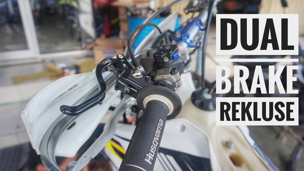 REM TANGAN TRAIL - DUAL BRAKE REKLUSE
