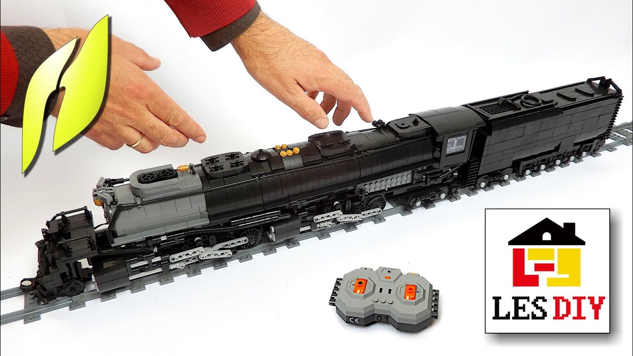 LesDiy - MOC-89126 Union Pacific 4014 Big Boy (Unboxing & Review) #buildingblocks #lesdiy