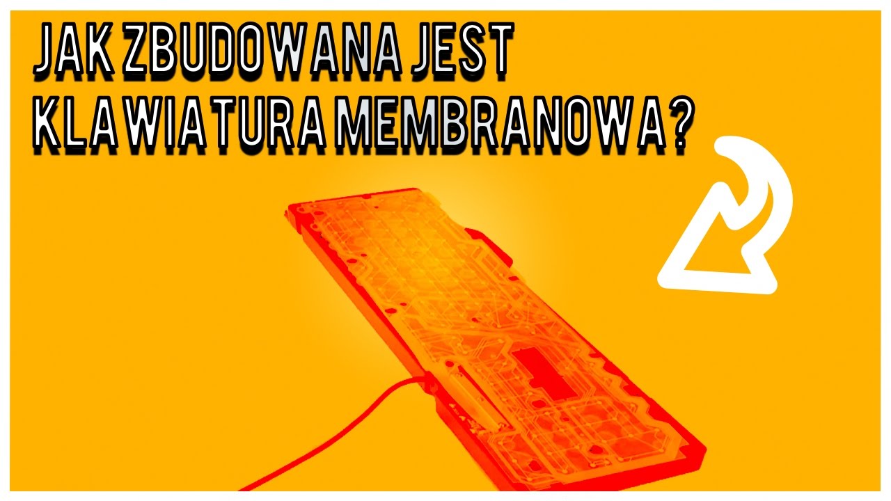 🖥   ⌨️    Jak zbudowana jest klawiatura MEMBRANOWA?