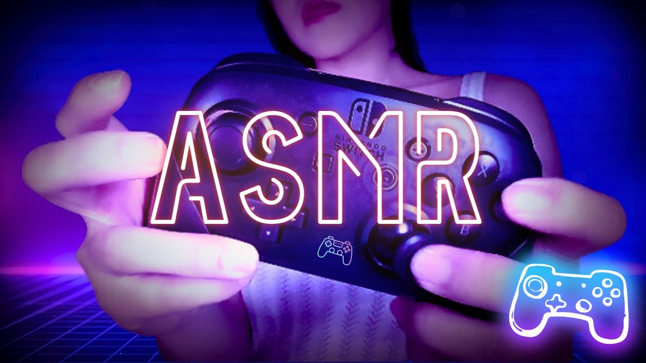 ASMR Controller Sounds: Nintendo Switch Pro & Ultimate Controllers