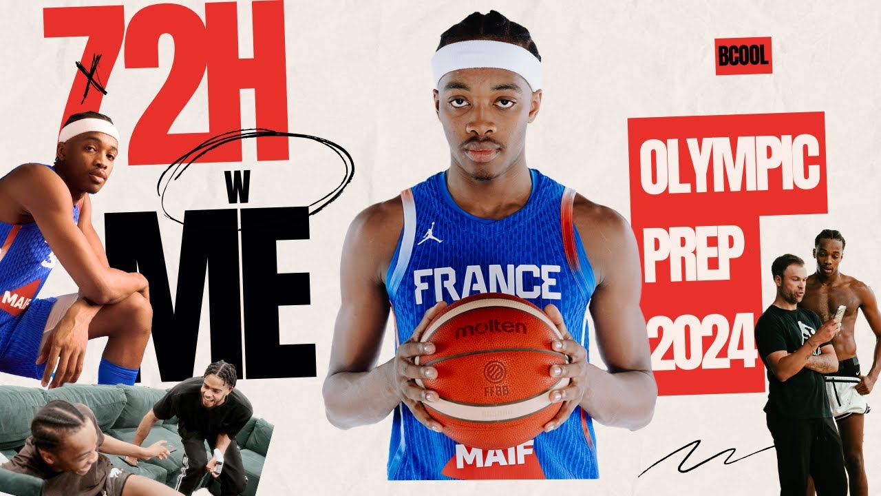 HOW I PREPARED FOR THE 2024 PARIS OLYMPICS🏀 | #BCool | summer training | my first vlog