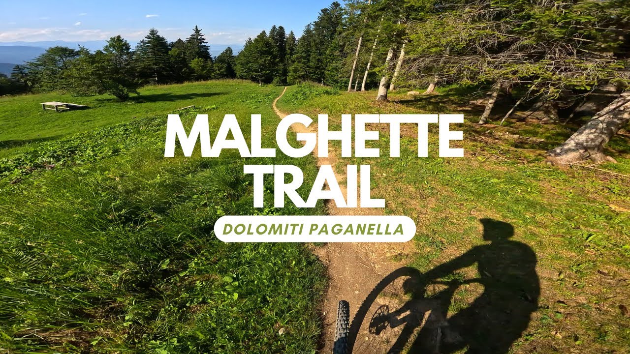 Malghette Trail Bikepark Paganella Dolomiti Italy 🇮🇹 full run POV RAW