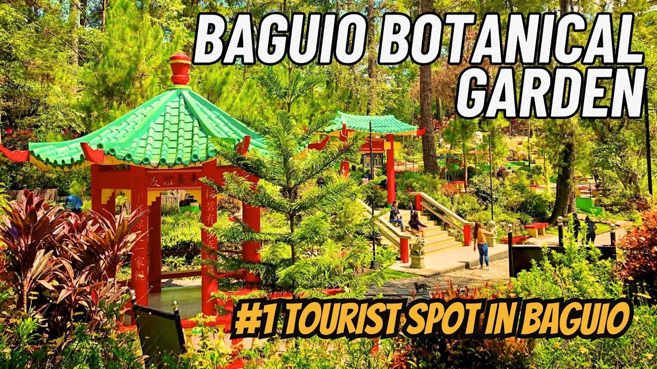 🌺 Baguio Botanical Garden Tour 🇵🇭 | Hidden Gem of the Philippines! 🌲 #1 Nature Spot in Baguio