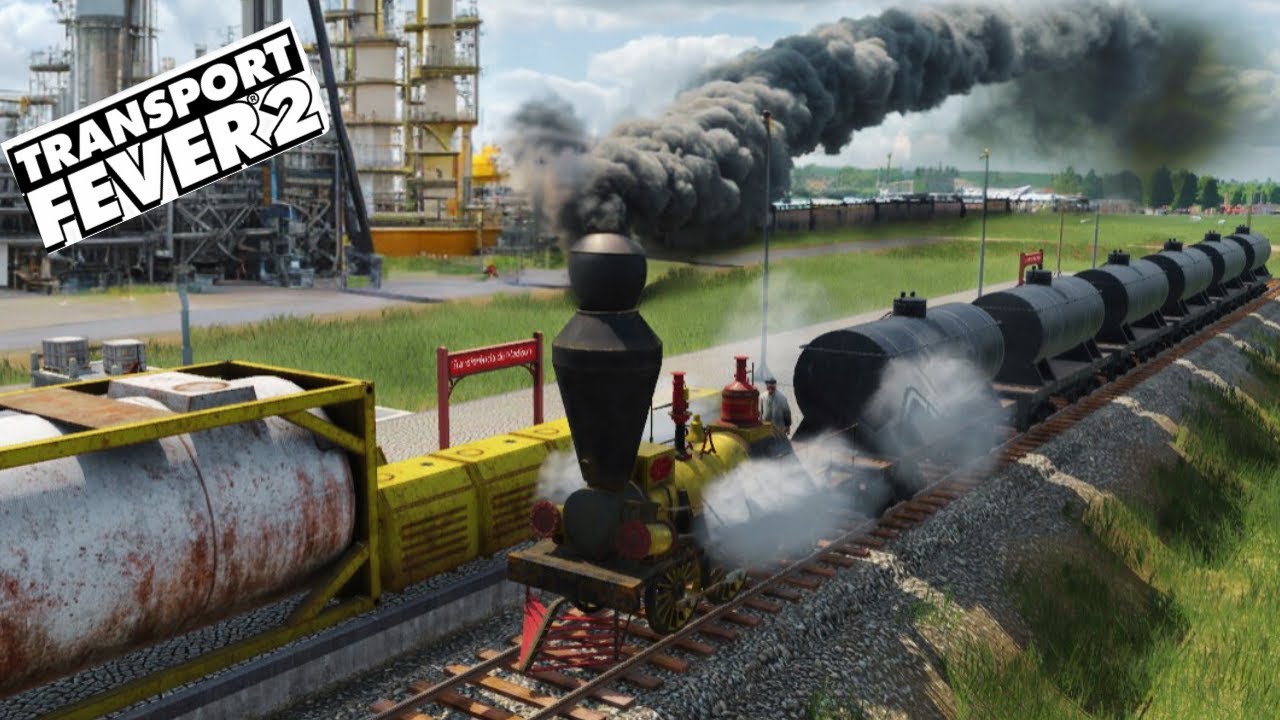 ESSE É O TREM DE PRODUÇÃO DE PETRÓLEO  PERFEITO - TRANSPORT FEVER 2 (#1)