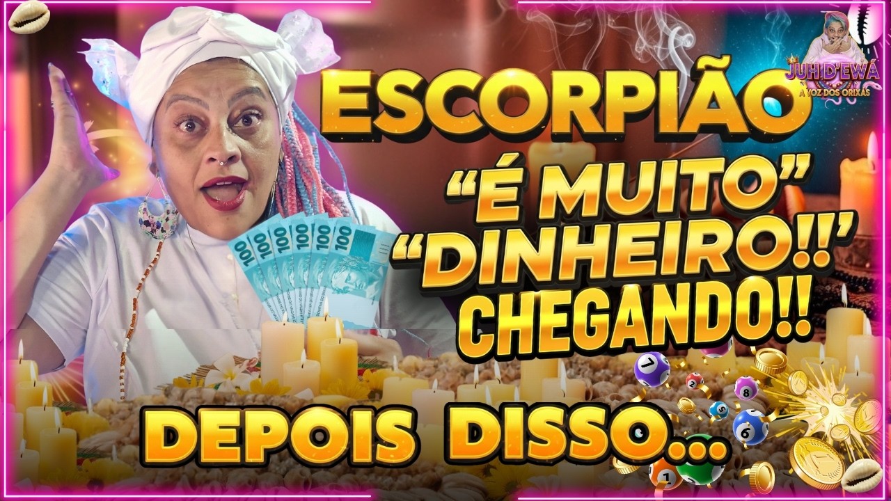ESCORPIÃO, É URGENTE!! TUDO ISSO VAI ACONTECER NA TUA VIDA EM 72 HORAS!!