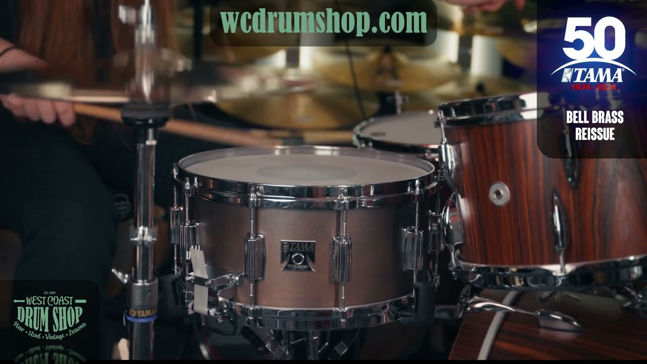 Tama Bell Brass Reissue Snare Drum