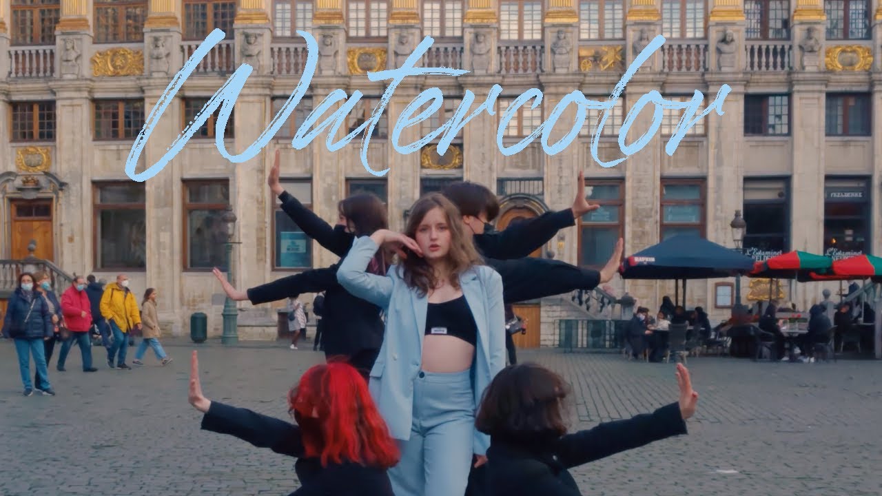 [KPOP IN PUBLIC ONE TAKE] Whee In - watercolor Dance Cover by OUTSIDERS | BELGIUM