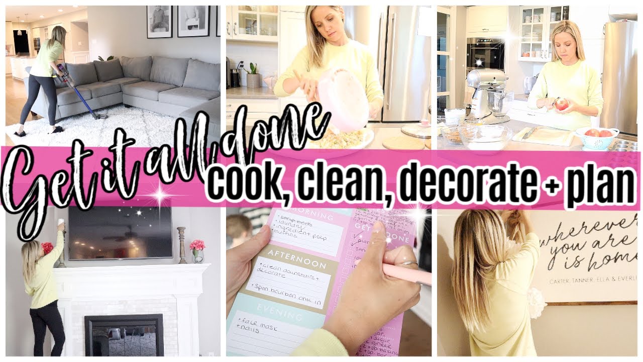 *NEW* GET IT ALL DONE // CLEAN WITH ME, COOK WITH ME, DECORATE WITH ME // TIFFANI BEASTON HOMEMAKING