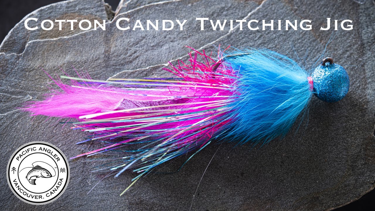 How to Make Twitching Jigs for Salmon - The Cotton Candy Twitching Jig