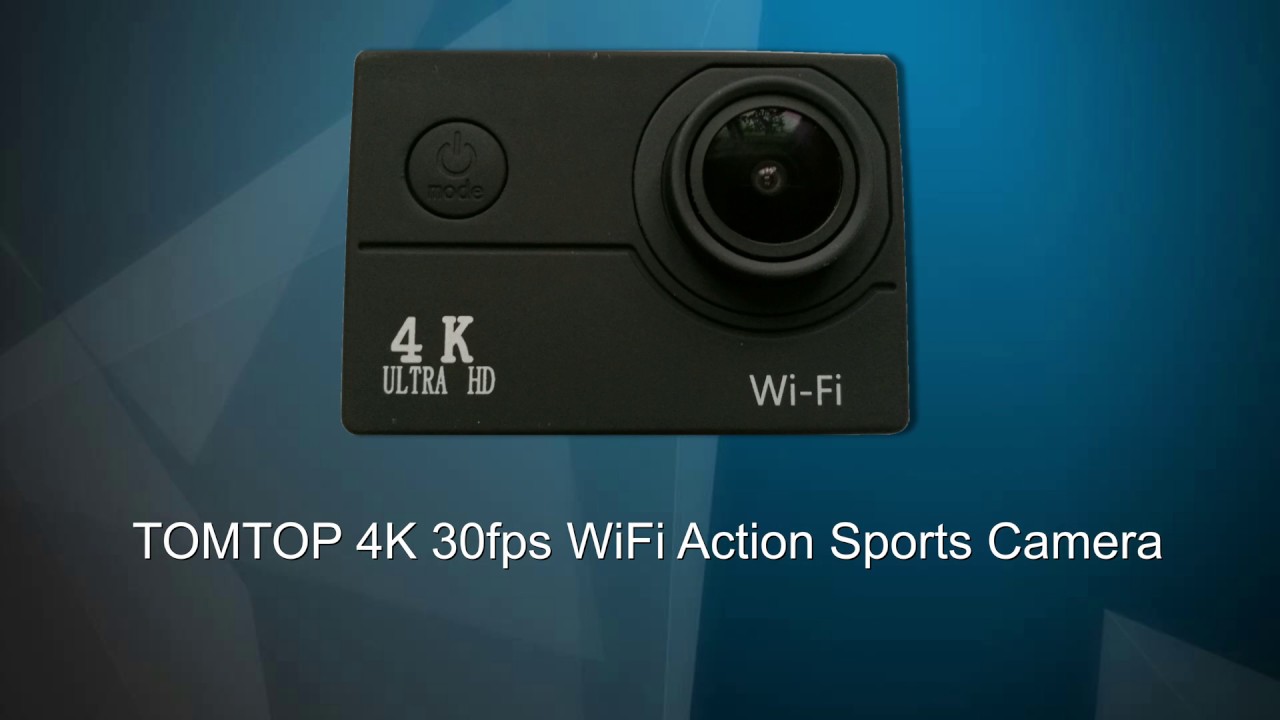 TOMTOP Sports XDV Action Camera, 4K 30fps WiFi
