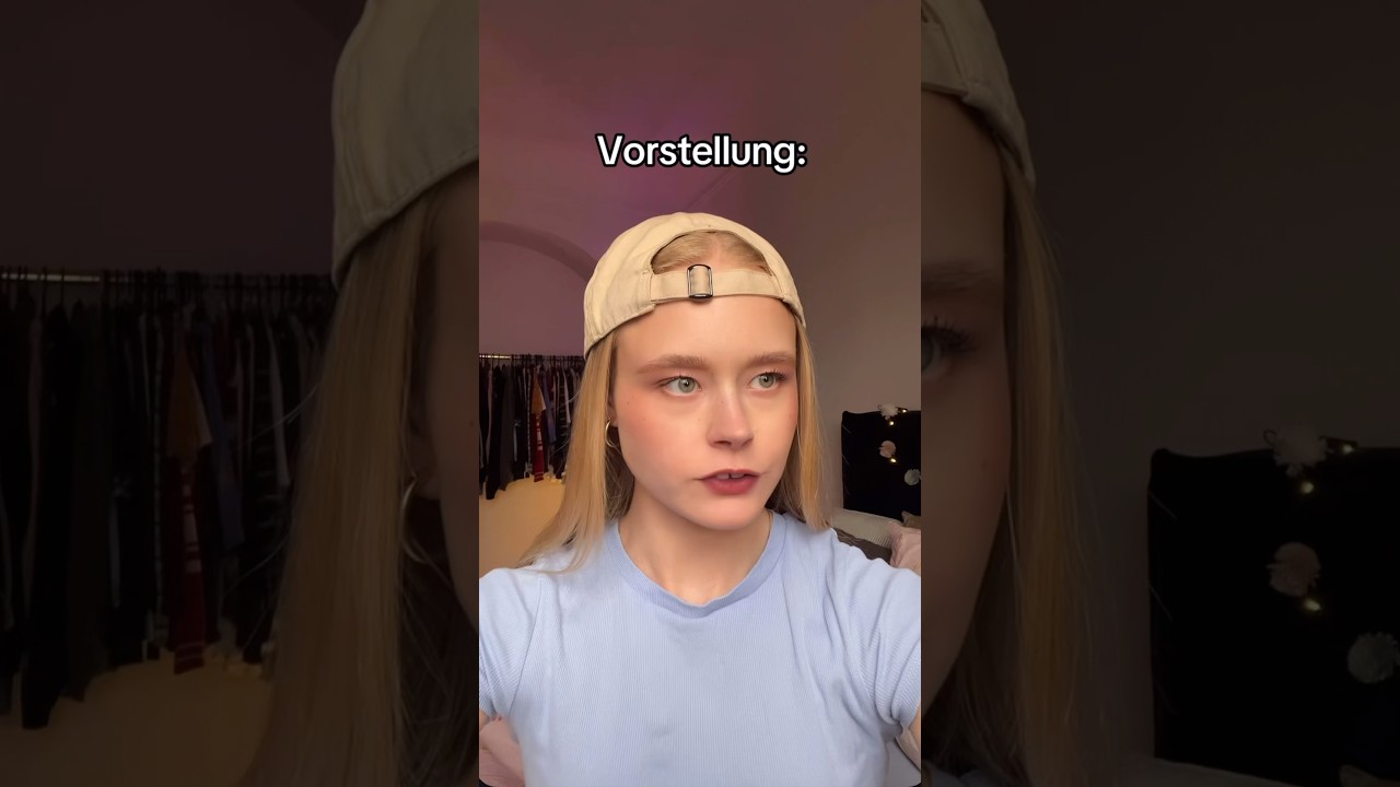 Vorstellung vs Realit&auml;t