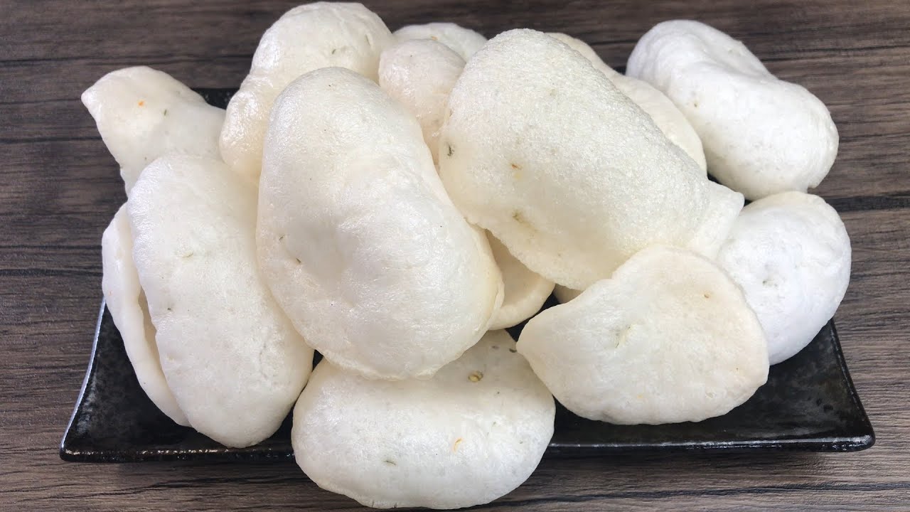 Fried Prawn Crackers without Oil  無油炸蝦片