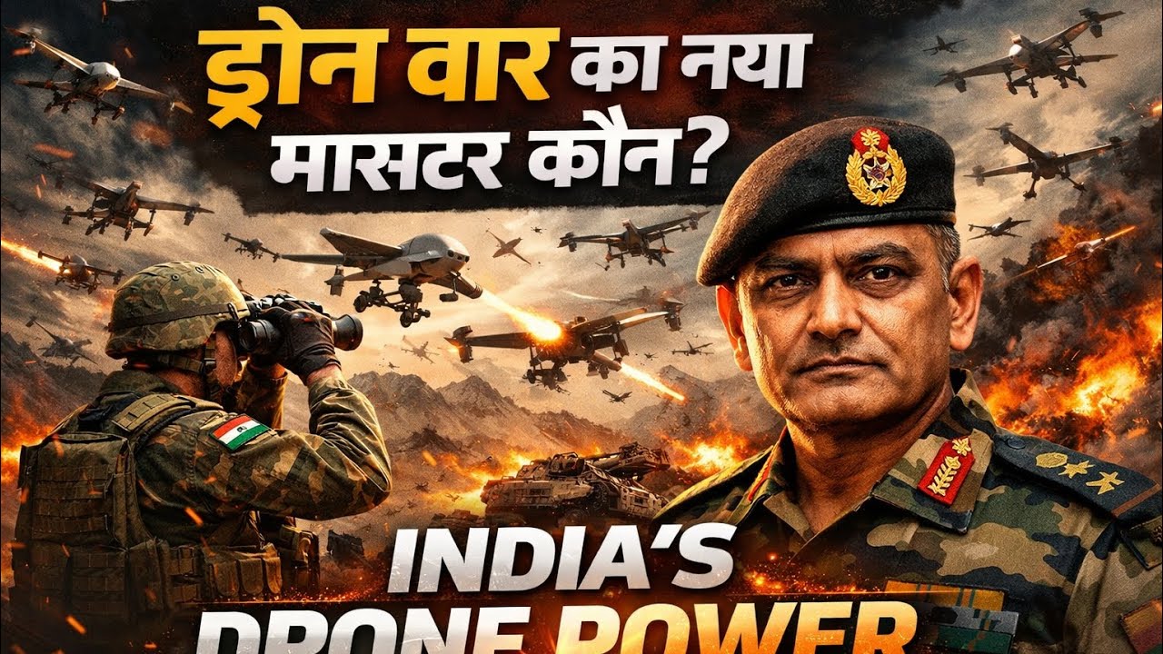 India’s Drone War Strategy | Indian Army Mass Drone Doctrine Explained