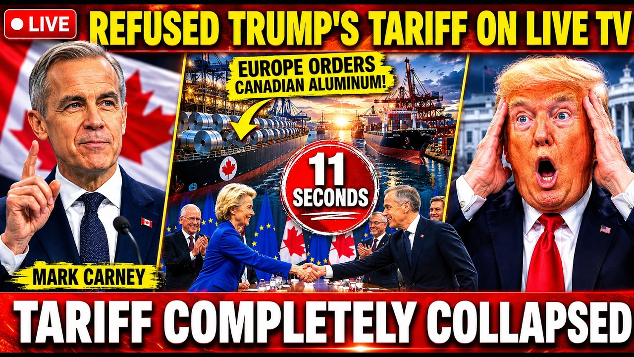 Europe BEGS Carney for Aluminum &mdash; Trump's Tariff Just COLLAPSED in 11 Seconds