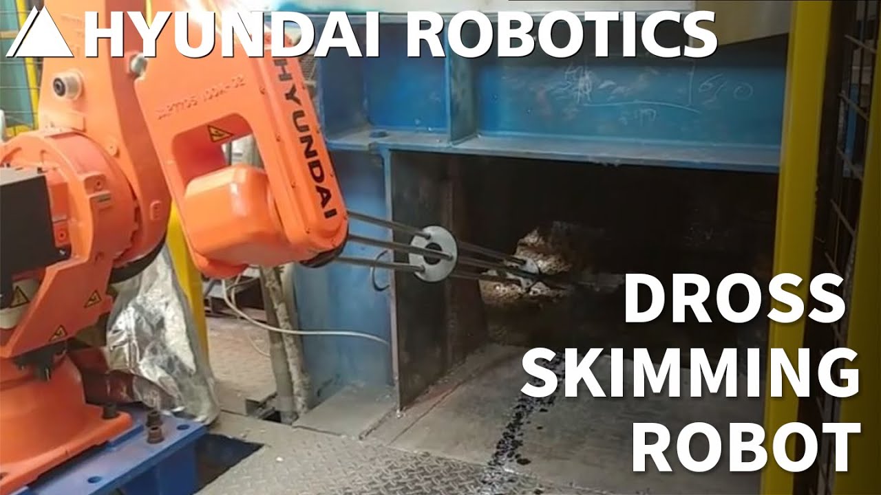 Dross Skimming Robot - HA006B