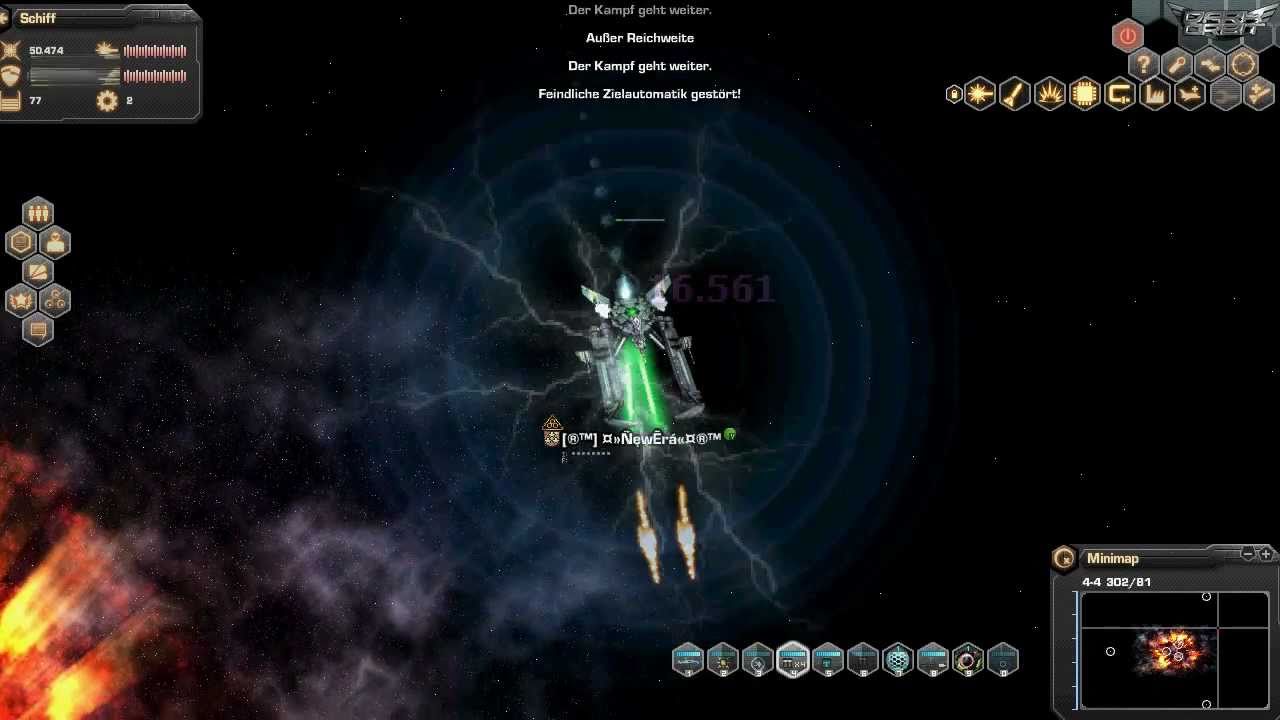 Darkorbit The Power of Three Stars! [Battelmap Action]