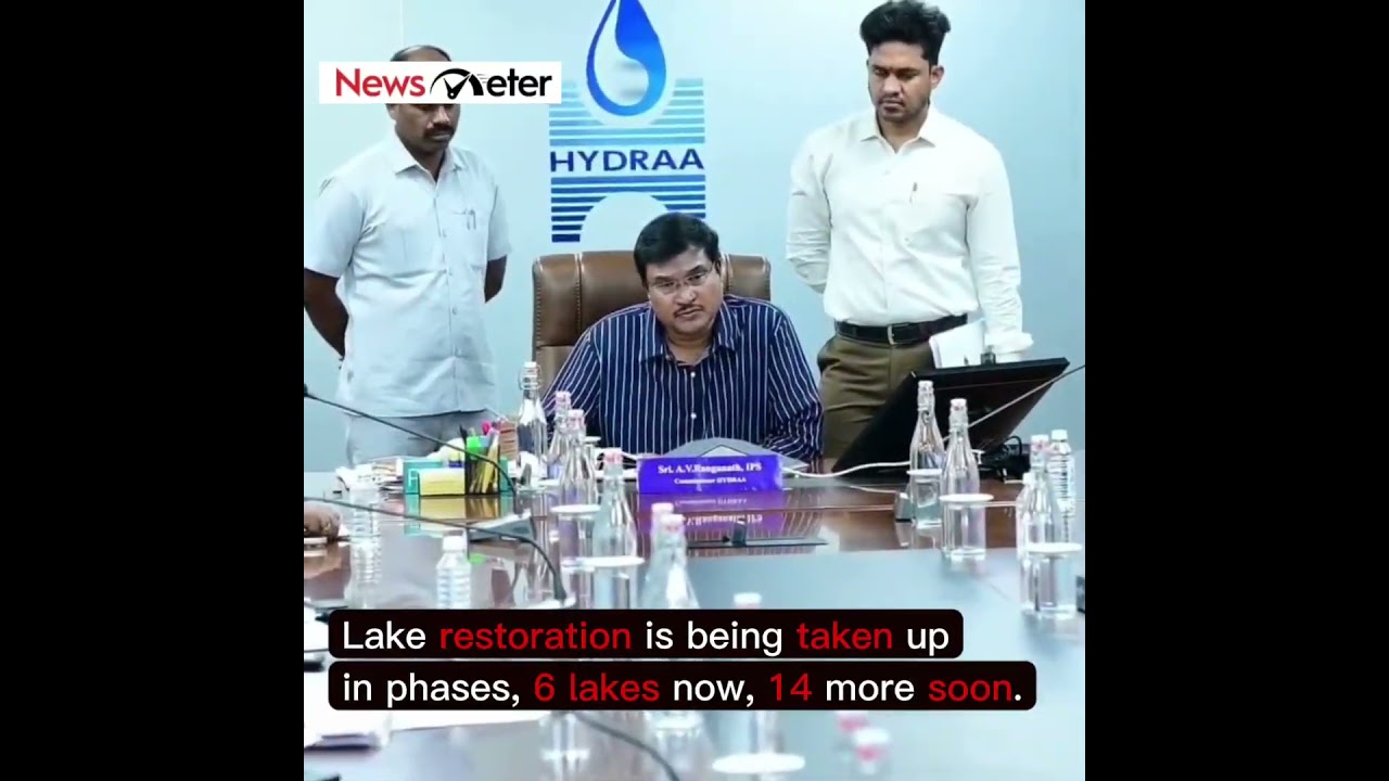 HYDRAA Phone-In: Citizens seek lake restoration, action on encroachments in Hyderabad
