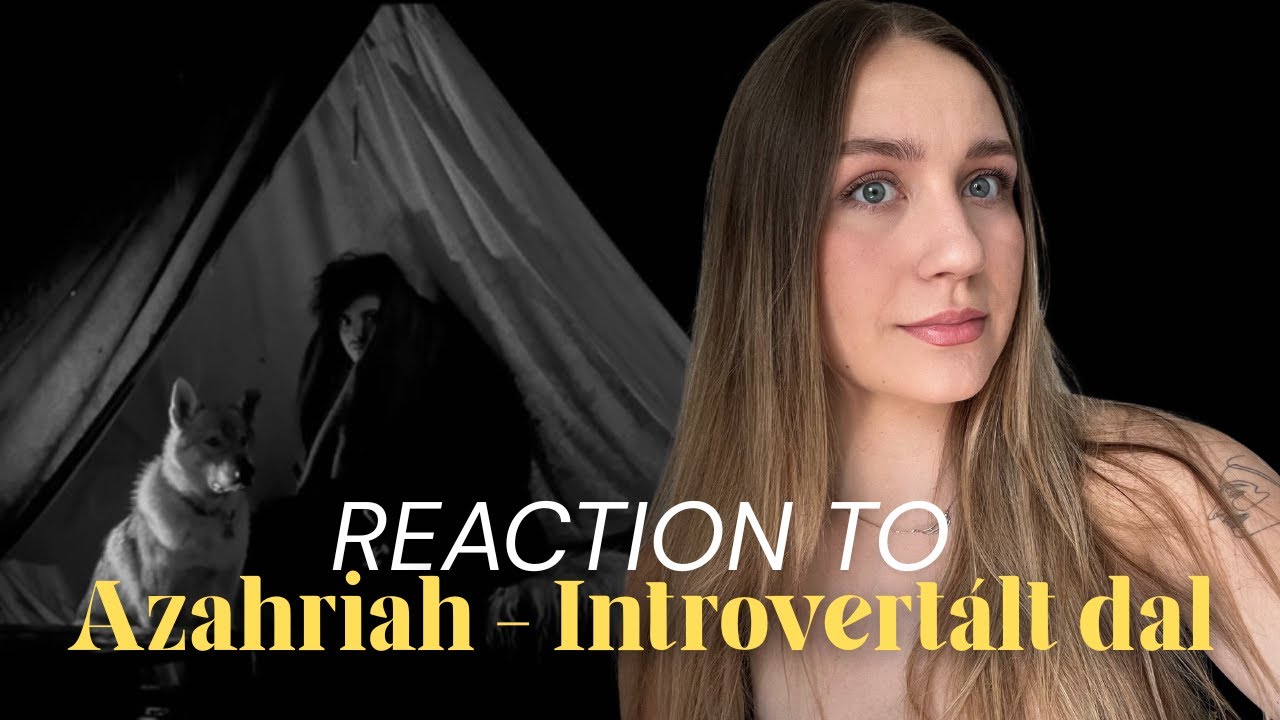 Reaction to Hungarian Music - Azahriah - introvertált dal