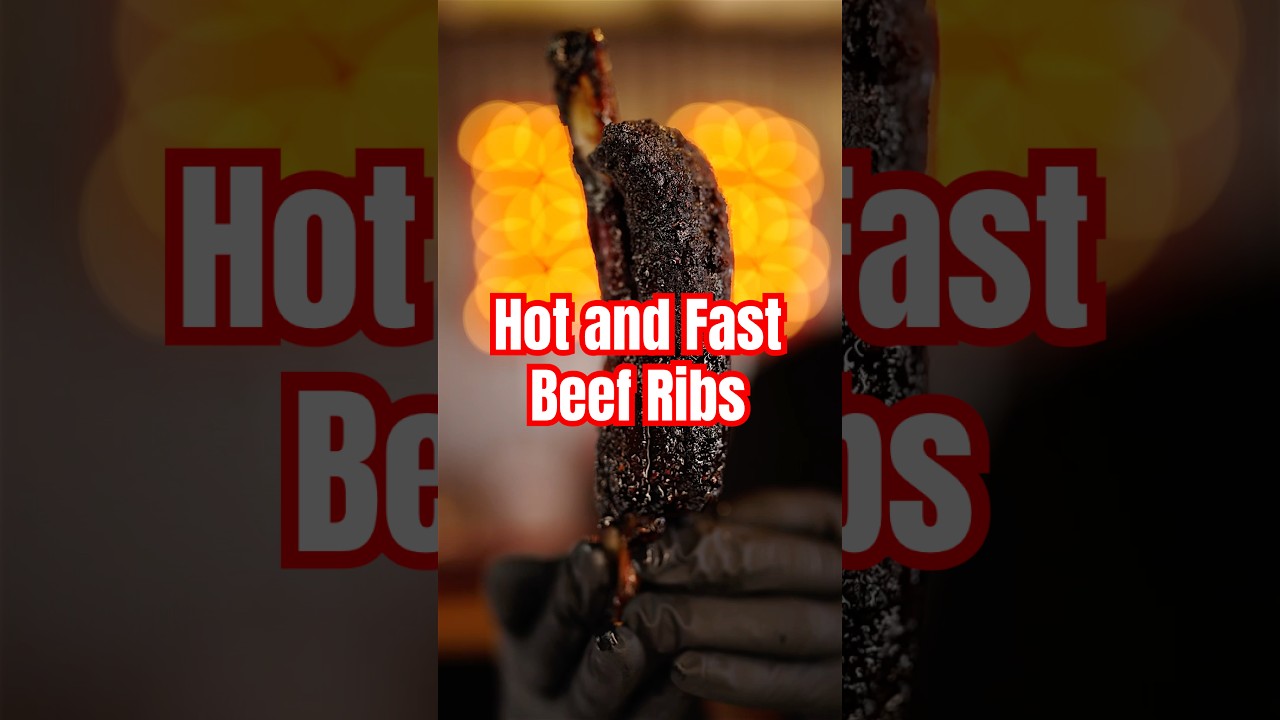 Hot and Fast Beef Ribs #drumsmoker #barrelsmoker #beefribs #bbq #smoker #tftibbq #hotandfast