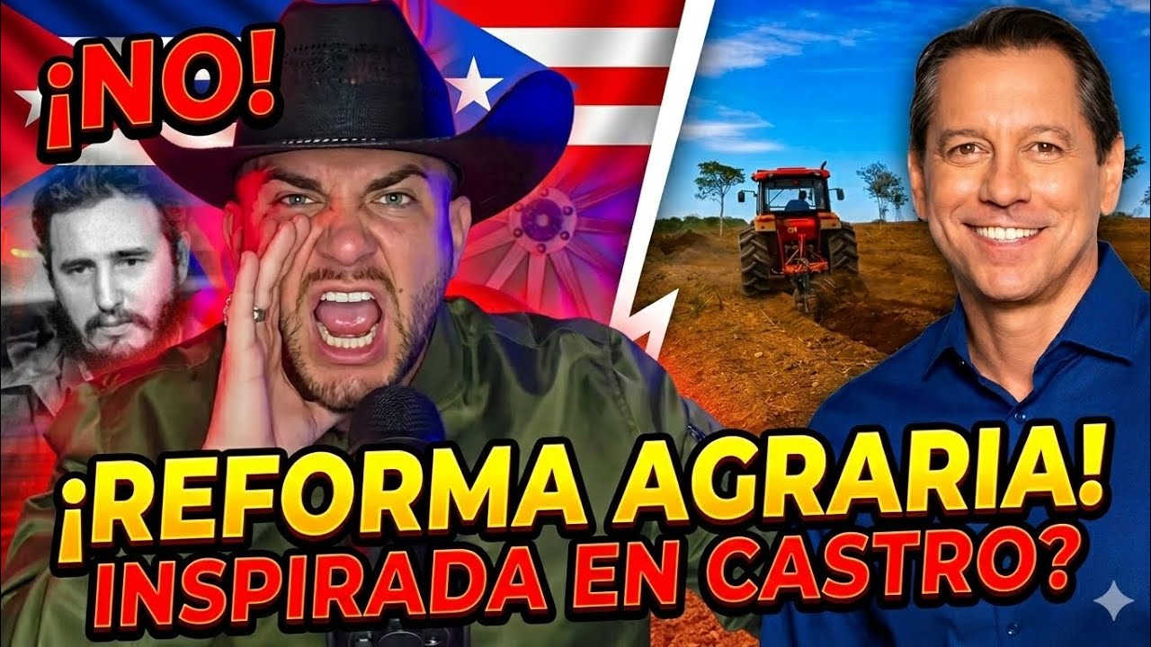 ❌️JUAN DALMAU INSPIRADO EN FIDEL CASTRO Y LA REFORMA AGRARIA DEL 59❓️