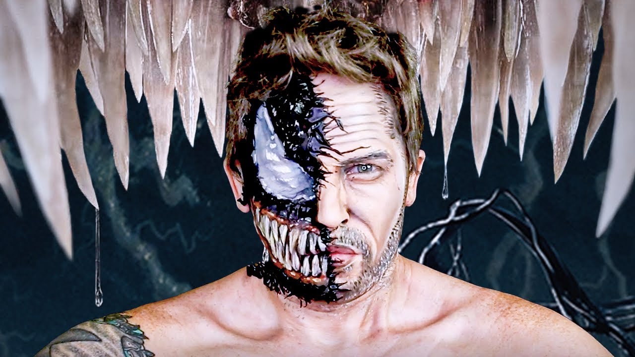 Tom Hardy in Venom Transformation