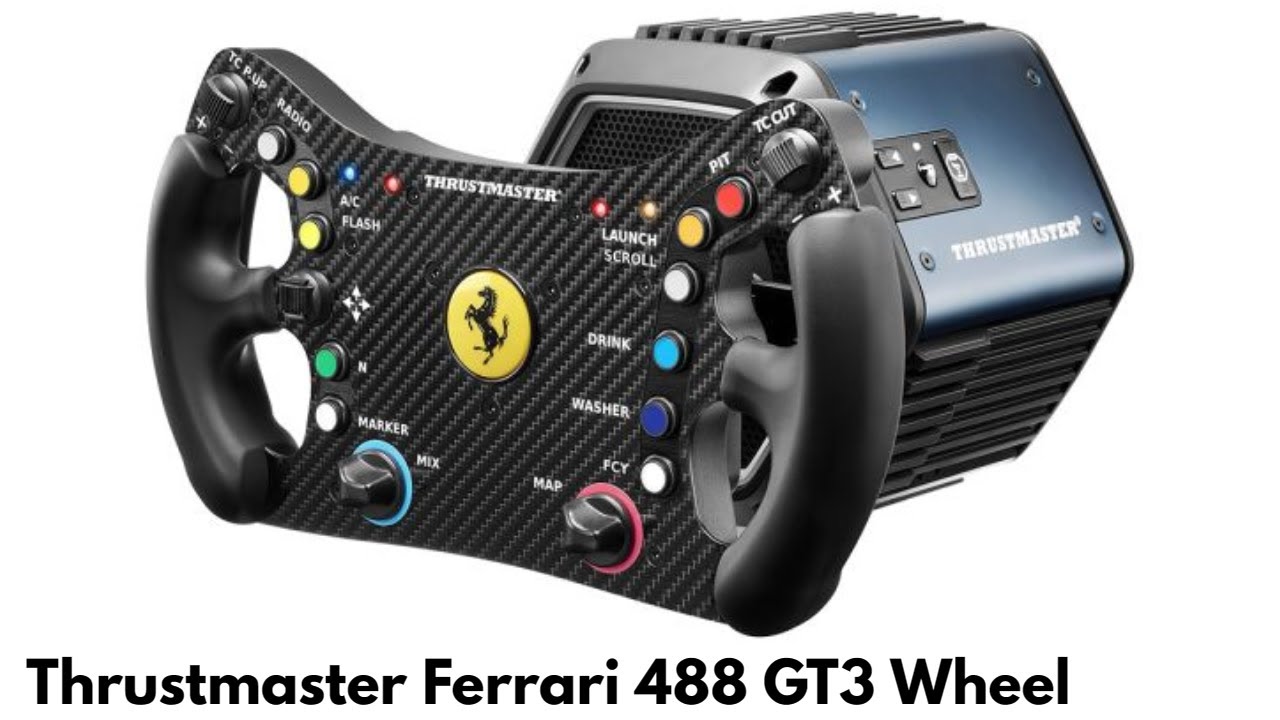 Thrustmaster 488 GT3 Wheel Add-On A-Z Review [deutsch | english CC]
