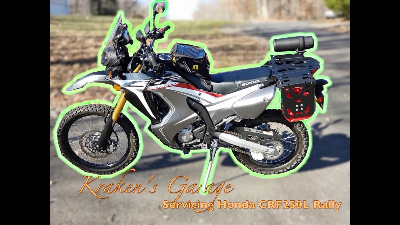 Servicing Honda CRF250L Rally
